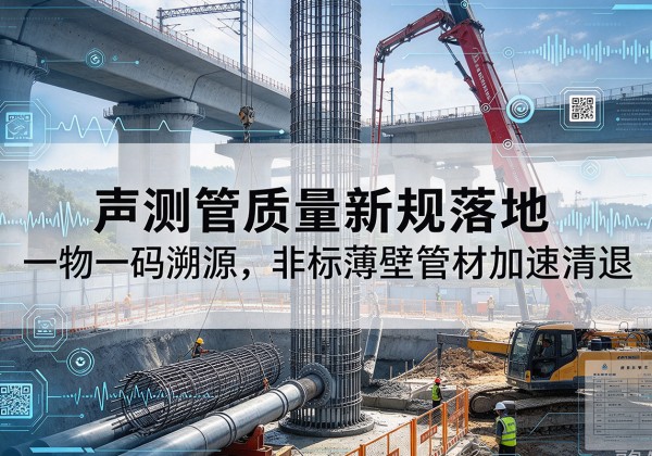 太康声测管质量新规落地，一物一码溯源，非标薄壁管材加速清退