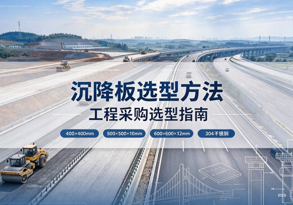 太康沉降板选择方法